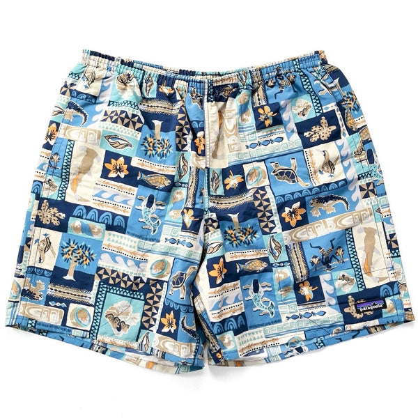 2021 Patagonia Mens 7” Baggies Shorts, Galapagos Archipelagos (L)
