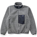 2005 Patagonia Made In The U.S.A. Retro-X Fleece Jacket, Charcoal (M)