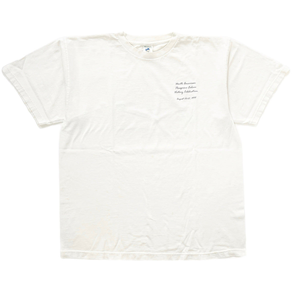 1999 Patagonia North American Peregrine Falcon Victory Celebration T-Shirt (L)