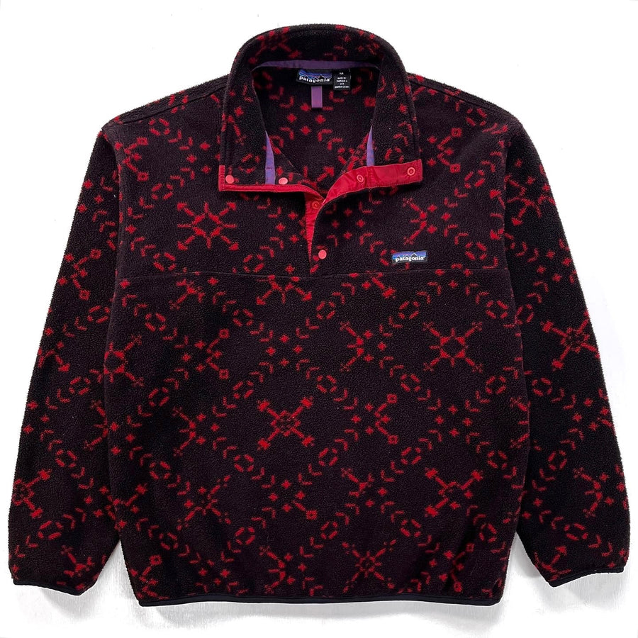 1994 Patagonia Printed Synchilla Snap-T Pullover, Sno: Condor (M)