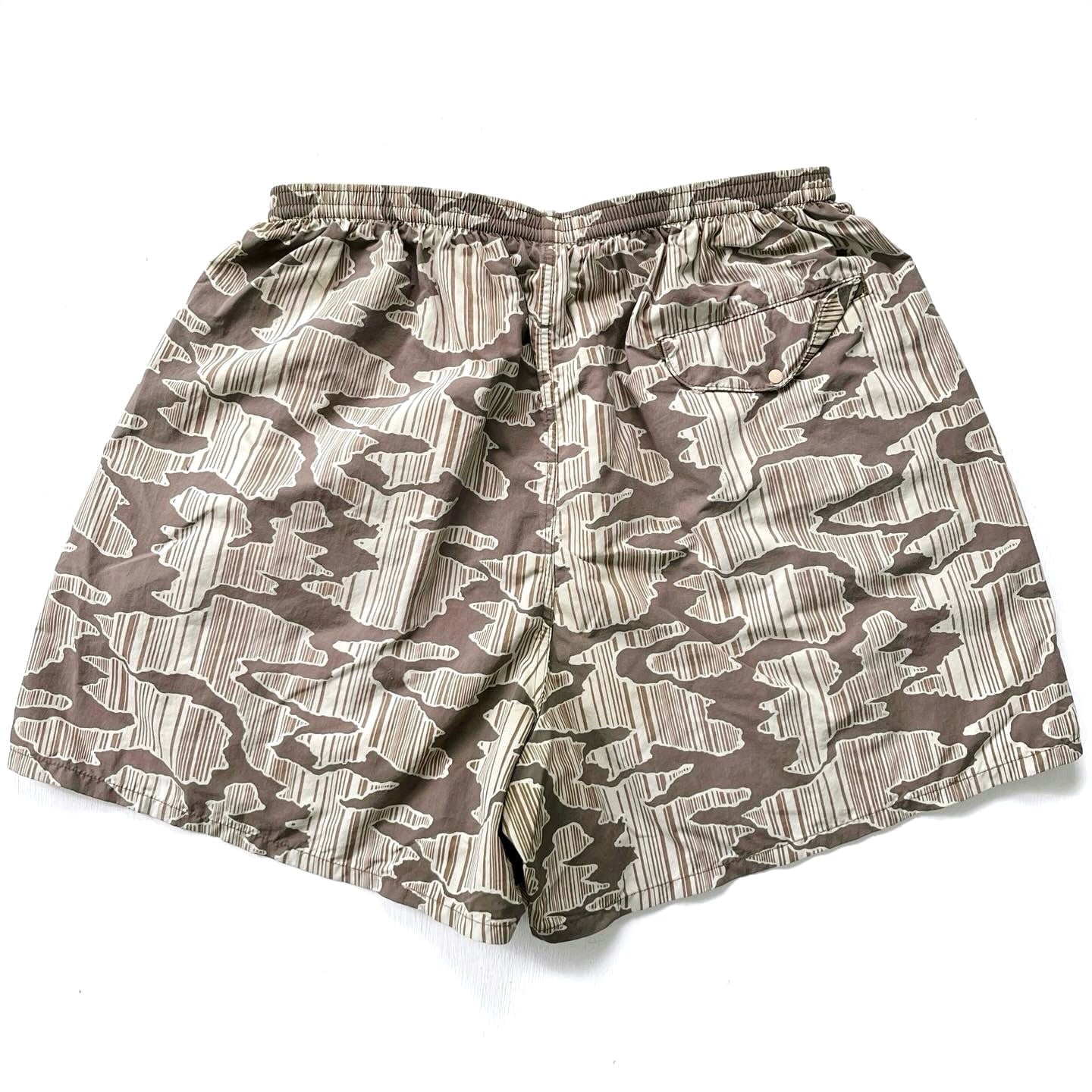 Patagonia River store Shorts Vintage 90s Jungle Leaf Print Baggies Men L 5”