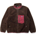 2011 Patagonia Retro-X Fleece Jacket, Black Oak & Pomegranate (L)