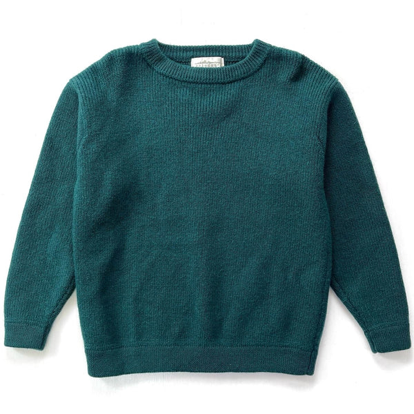 1993 Patagonia Chamonix Heavy Wool Guide Sweater, Spruce (M)