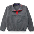 1988 Patagonia Made In The U.S.A. Synchilla Snap-T, Charcoal (L)