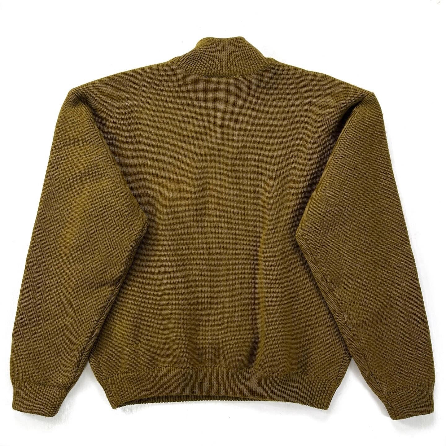 1990 Patagonia Alpiniste Heavy Merino Wool Sweater, Bronze (L)