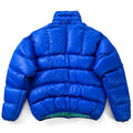 1989 Patagonia Hi-Loft Ripstop Down Jacket, Electric Blue (XL)
