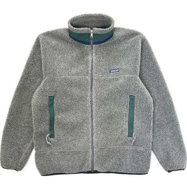 Patagonia (Vintage) — 1997 Patagonia Classic Retro-X Fleece Jacket, Charcoal & Hunter (L)