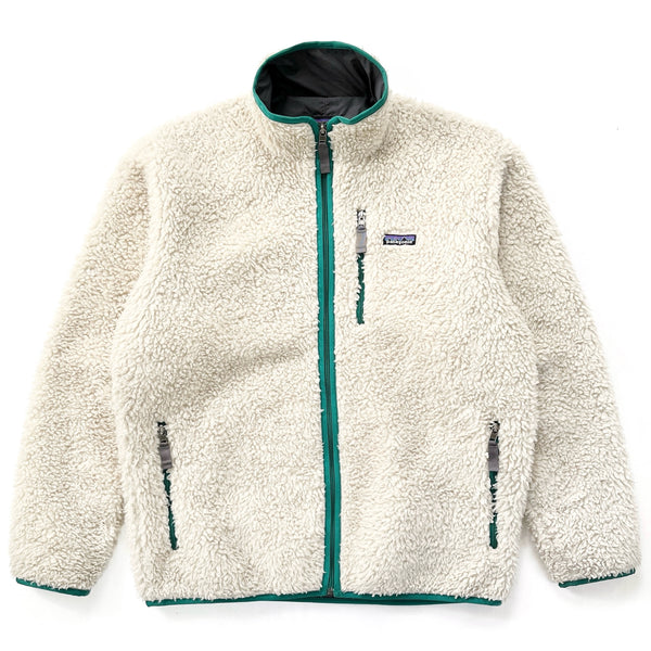 2012 Patagonia Classic Retro-X “Deep Pile” Fleece Cardigan, Natural (L)