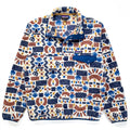 2019 Patagonia Printed Synchilla Snap-T, Protected Peaks (S/M)