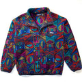 1995 Patagonia Printed Synchilla Snap-T Pullover, Aboriginal: Black (L)