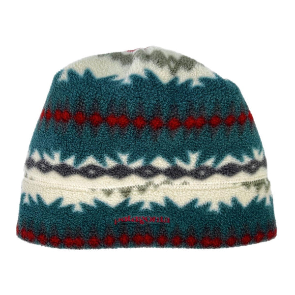 1994 Patagonia Printed Synchilla Hat, Sacajawea: Ivory (L)