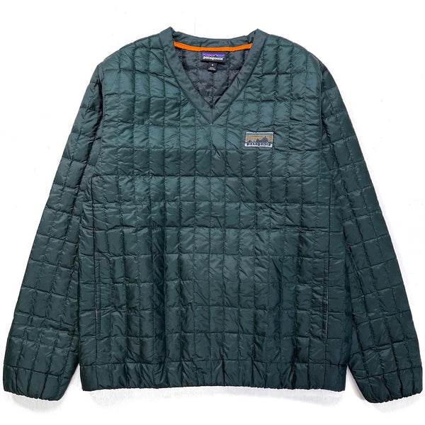 2016 Patagonia Recollection Recycled Down V-Neck Sweater (M)