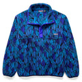 1992 Patagonia Printed Synchilla Snap-T, Spears: Sapphire (M)