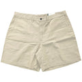 2003 Patagonia Mens 8” Cotton Canvas Firetrail Shorts, Tan (40)