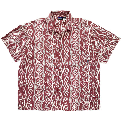 1999 Patagonia Made In Portugal A/C Shirt, Dreamtime Tattoo: Balsamic (XL)