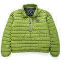 2004 Patagonia Mens Half-Zip Down Sweater Pullover, Sprout (S)