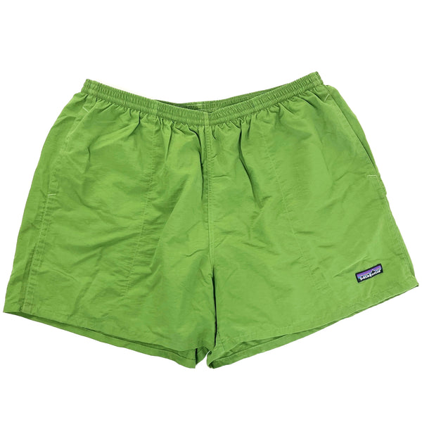 Patagonia (Modern) — 2008 Patagonia Mens 5” Nylon Baggies Shorts, Leaf Green (XL)