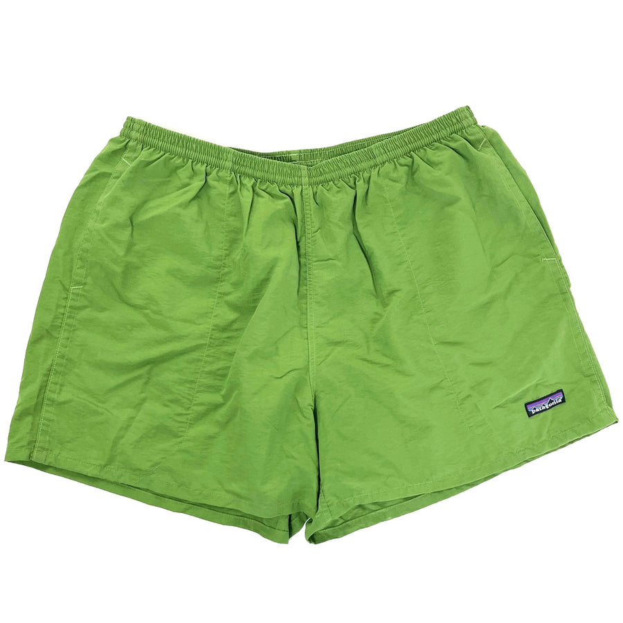 Patagonia (Modern) — 2008 Patagonia Mens 5” Nylon Baggies Shorts, Leaf Green (XL)