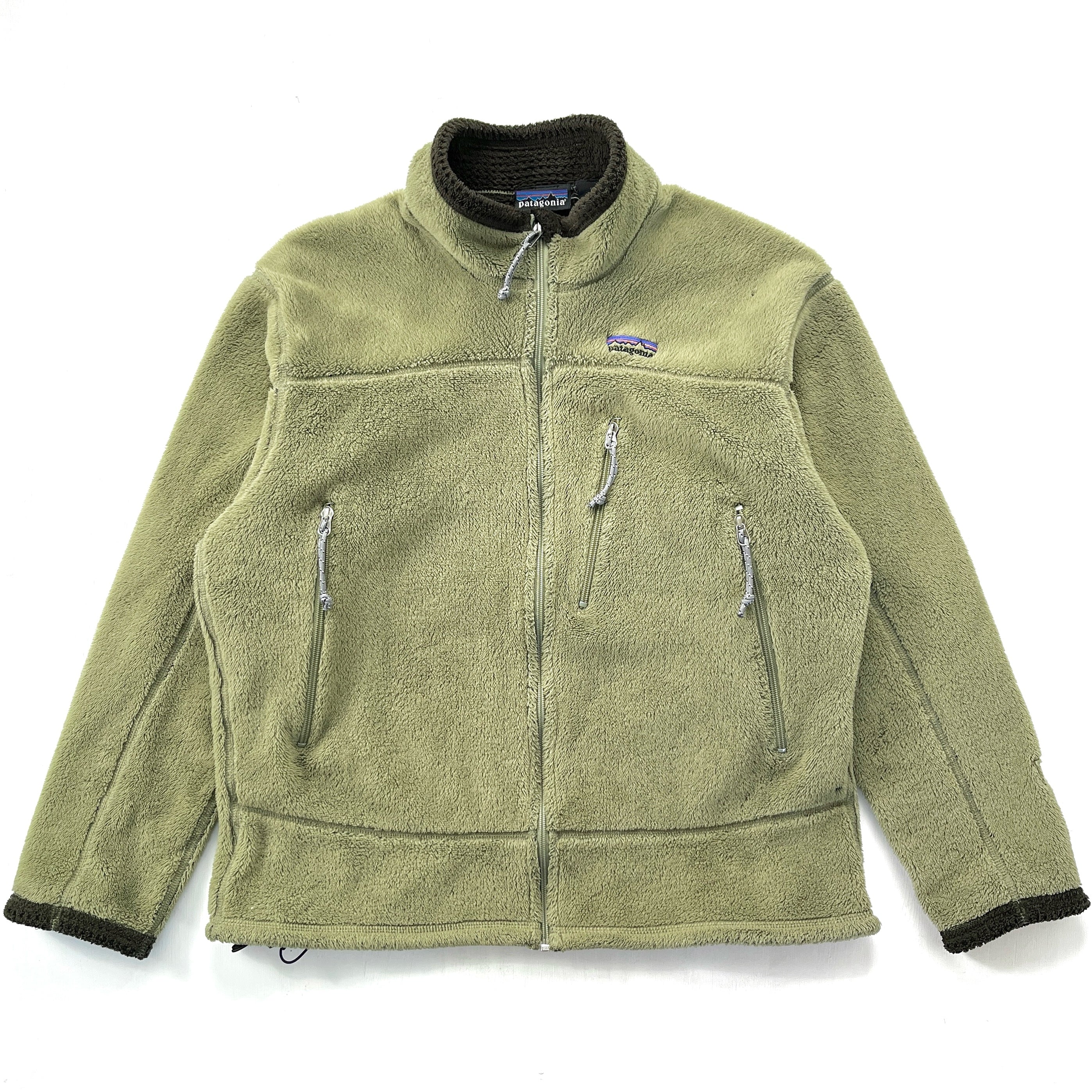 2001 Patagonia R4 Fleece Regulator Jacket, Weathered Green (L)