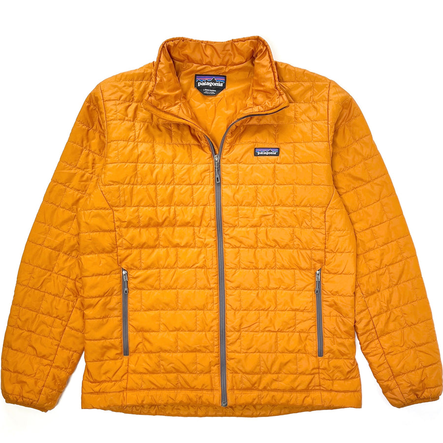 2019 Patagonia Mens Nano Puff Full-Zip Insulated Jacket, Hammonds Gold (L)