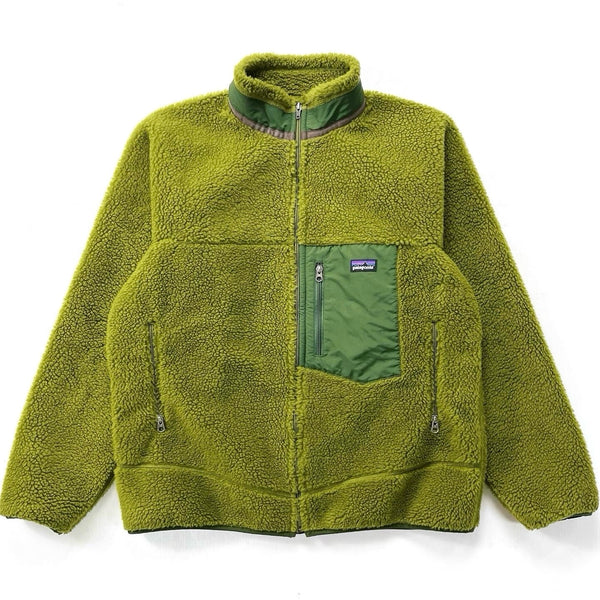 2013 Patagonia Classic Retro-X Fleece Jacket, Willow Herb Green (L)
