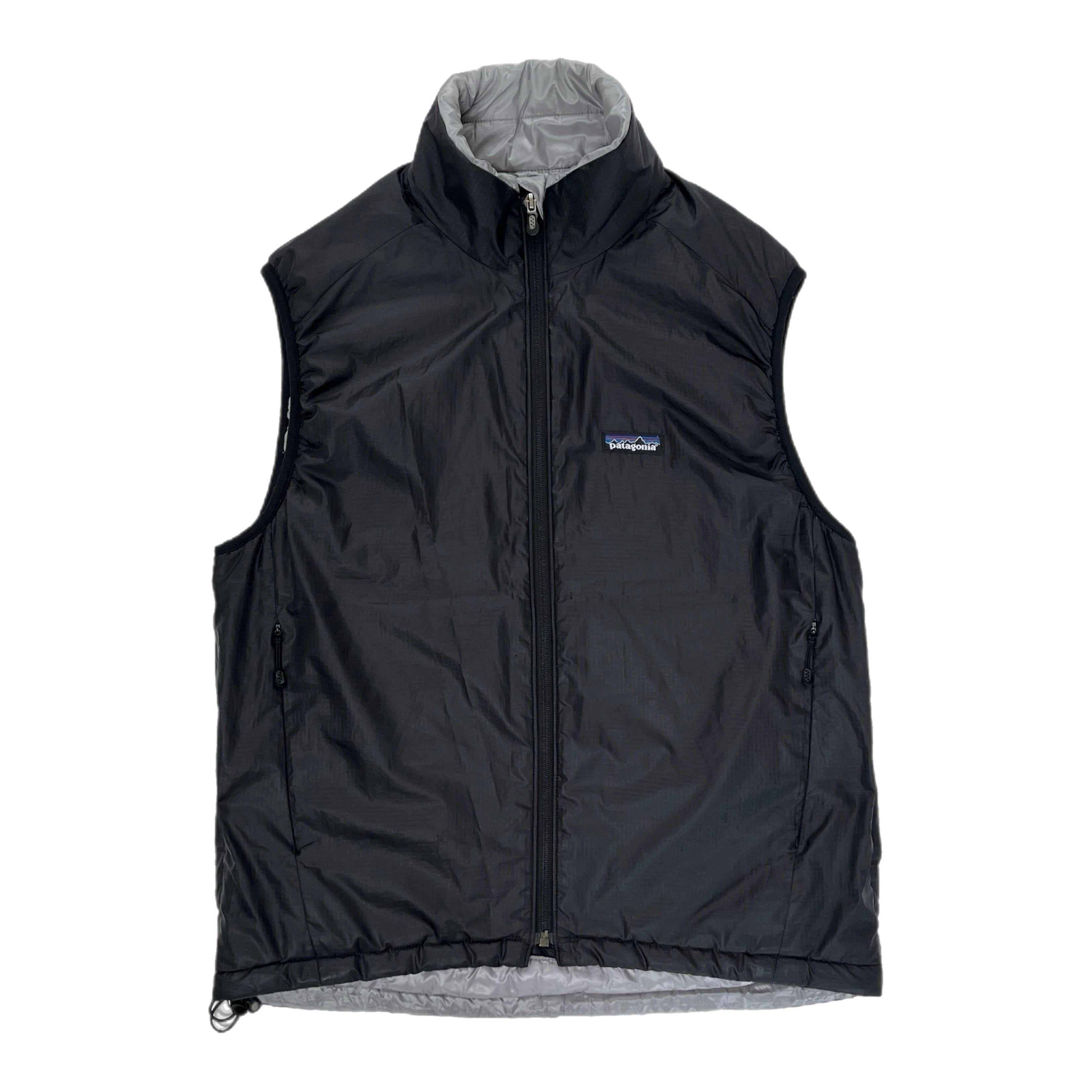 未使用 ブラック patagonia micro puff vest 2007 Patagonia Micro Puff Full-Zip Insulated Ripstop Vest, Black