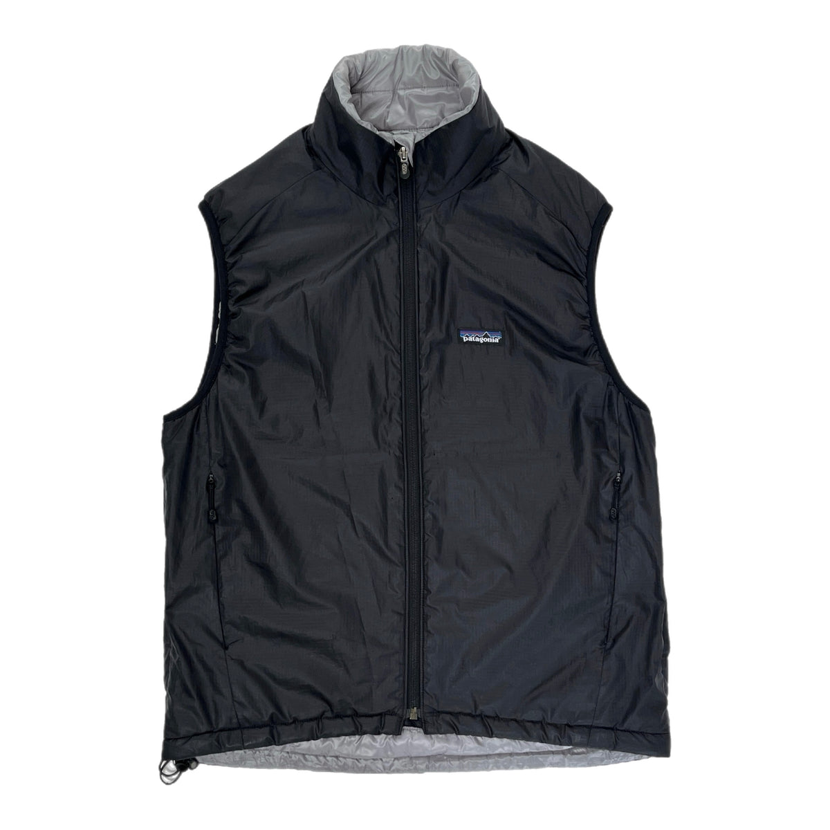 2007 Patagonia Micro Puff Full-Zip Insulated Ripstop Vest, Black (M)