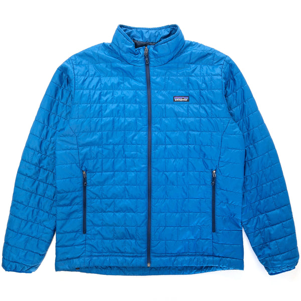 2018 Patagonia Mens Nano Puff Full-Zip Insulated Jacket, Viking Blue (XL)