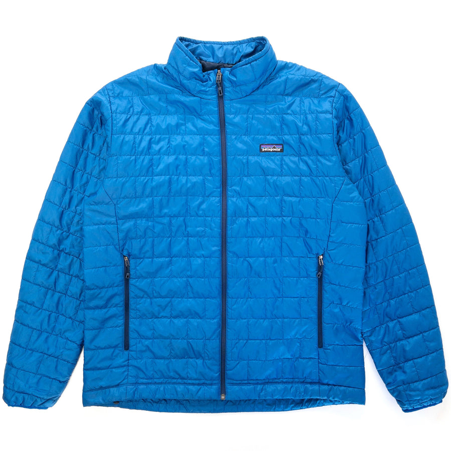 2018 Patagonia Mens Nano Puff Full-Zip Insulated Jacket, Viking Blue (XL)