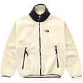 2002 The North Face High-Pile Full-Zip Fleece Jacket, Natural & Black (L)