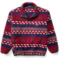 1996 Patagonia Printed Synchilla Snap-T, Saltillo: Burnt Chili (M)