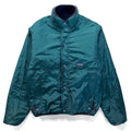 1994 Patagonia Reversible Pile Glissade Cardigan, Ink Blue (S)