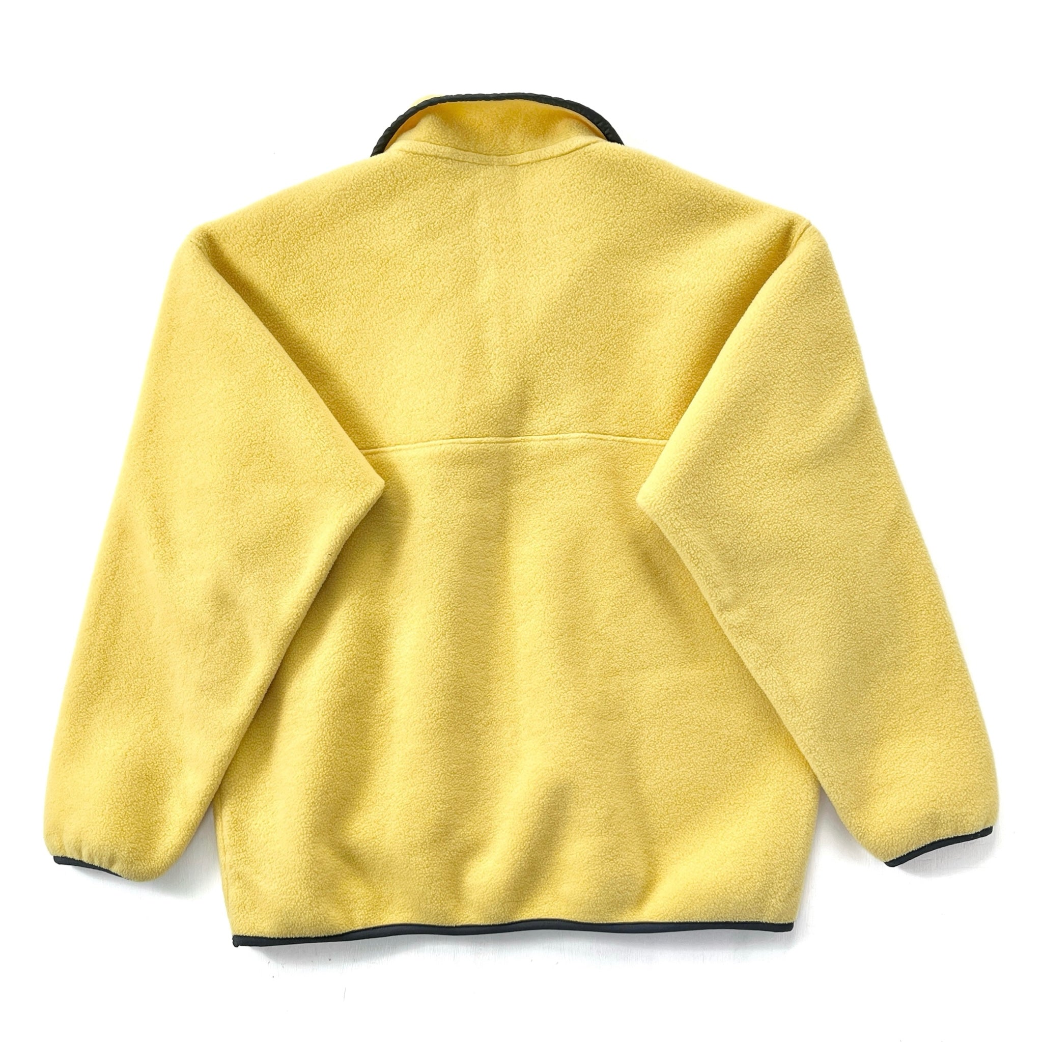 2000 Patagonia Synchilla Snap-T Fleece Pullover, Pollen Yellow (M)