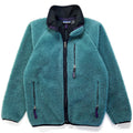 1996 Patagonia Made In The U.S.A. Retro Pile Cardigan, Fir Green (M)