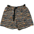 1998 Patagonia 5” Printed Nylon River Shorts, Strata: Carbon (L)
