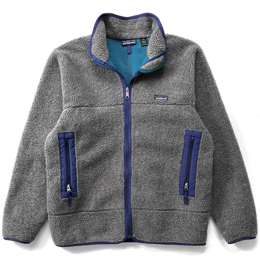 1993 Patagonia Made In The U.S.A. Retro-X Jacket, Charcoal (L/XL)