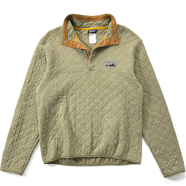 2014 Patagonia Legacy Diamond Quilt Snap-T, Fatigue Green (M)