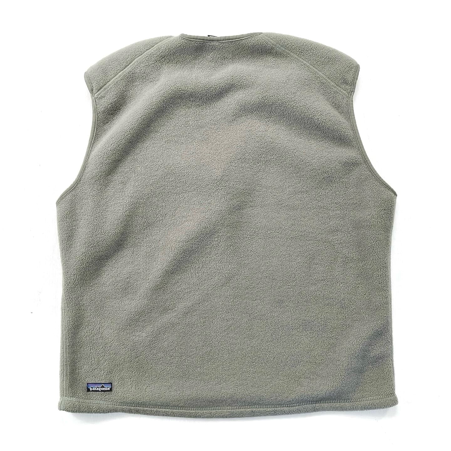 1998 Patagonia Made In The U.S.A. Simple Vest, Eucalyptus (L)