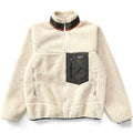 2012 Patagonia Classic Retro-X Fleece Jacket, Natural & Walnut (M)
