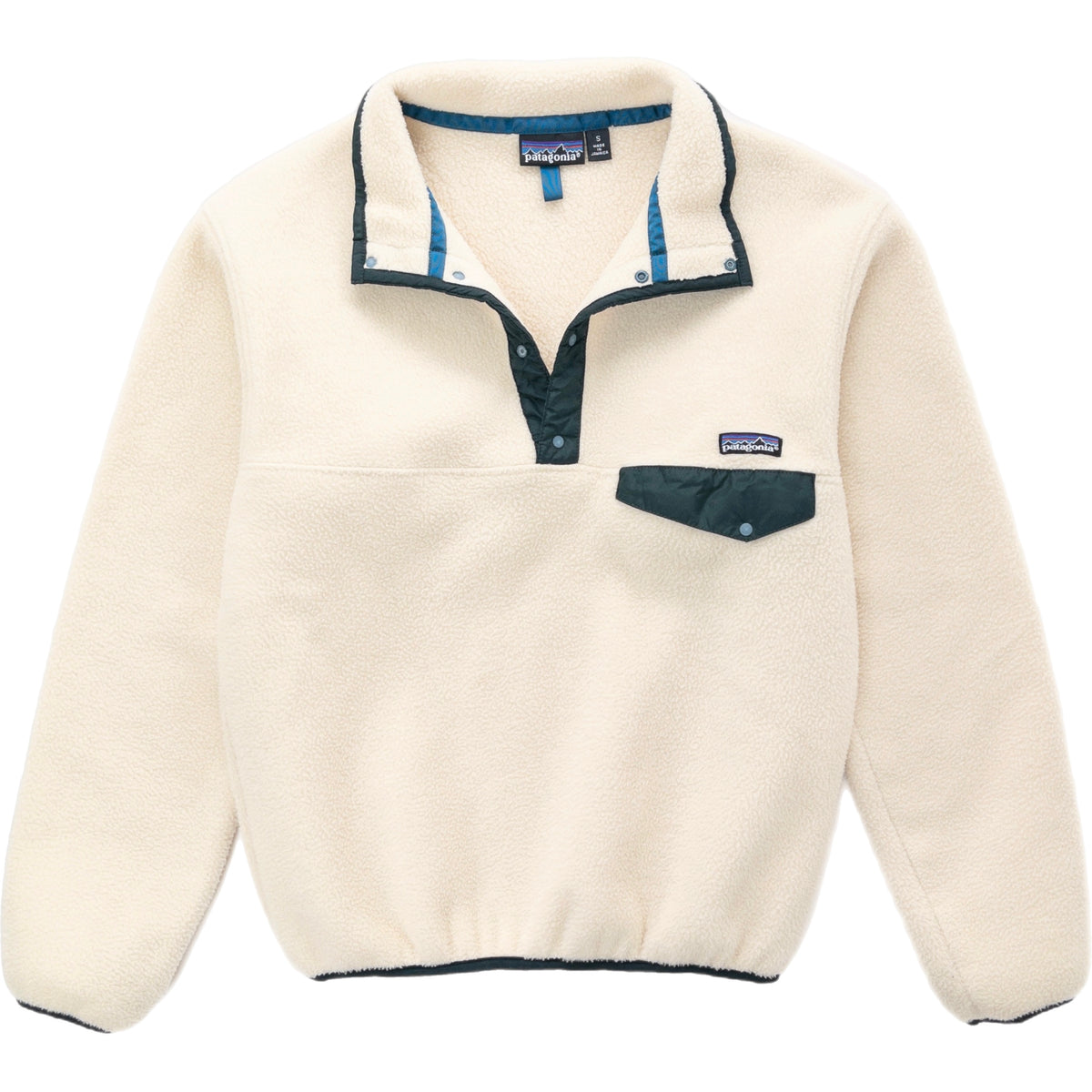 1991 Patagonia Made In The U.S.A. Synchilla Snap-T, Palomino / Hunter (S)
