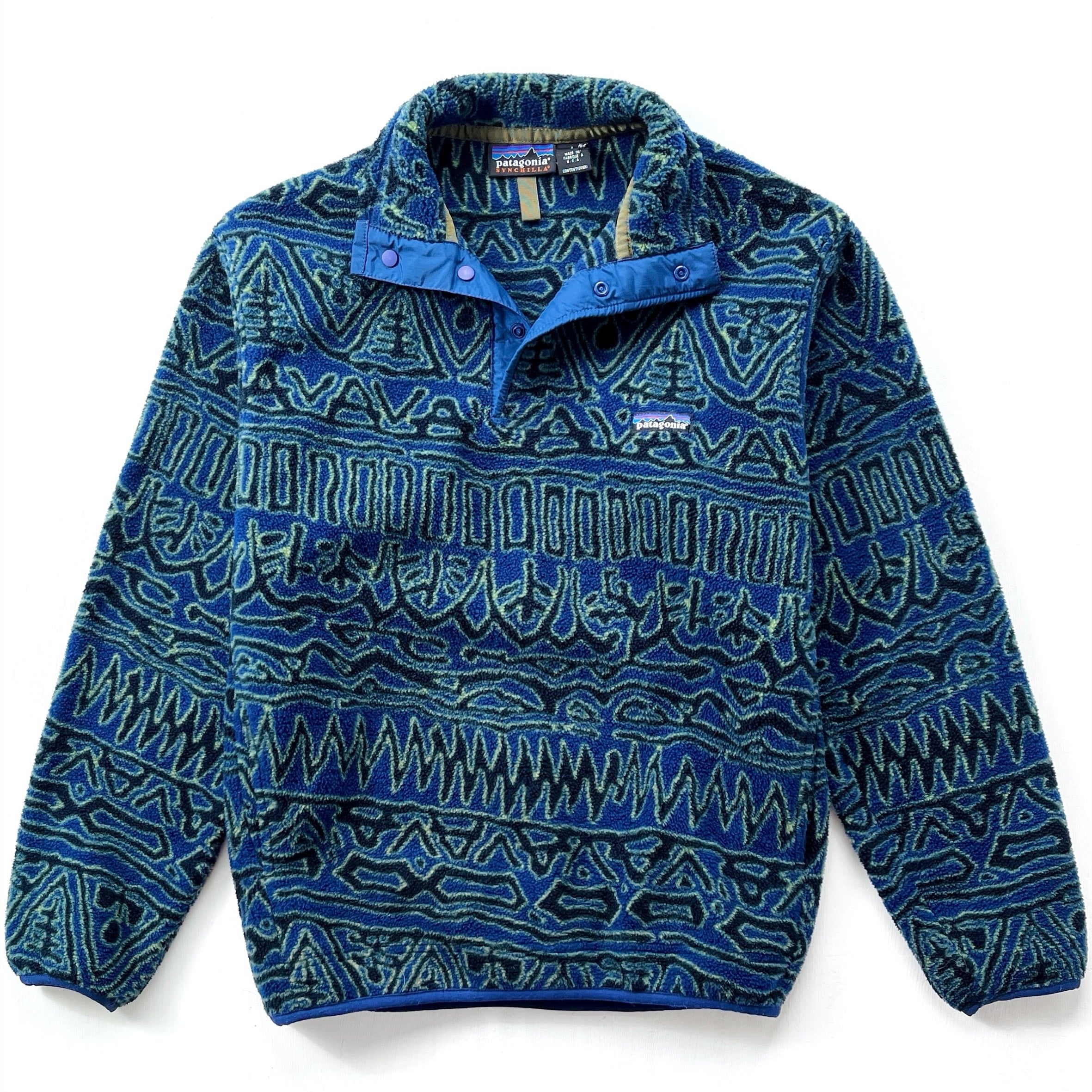 Patagonia synchilla print sale