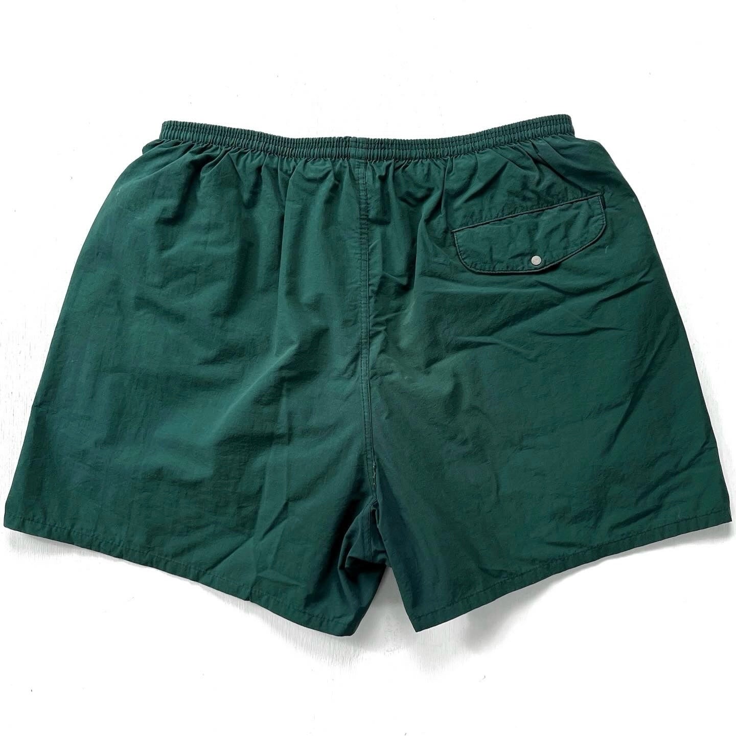 1999 Patagonia Made In The U.S.A. 3.5” Baggies Shorts, Hunter (L)
