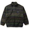 1998 Patagonia Printed Synchilla Snap-T, Tradewinds: Eucalyptus (L)