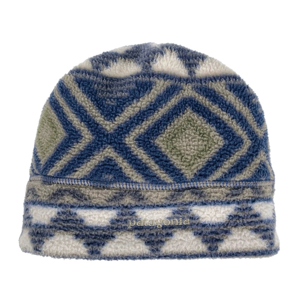 1996 Patagonia Made In The U.S.A. Printed Synchilla Hat, Saltillo: Driftwood (OS)