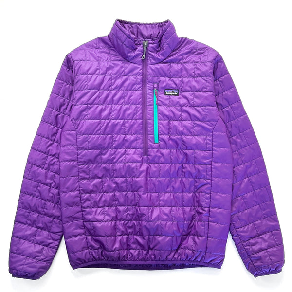 2013 Patagonia Half-Zip Nano Puff Insulated Pullover, Bright Purple (M)