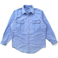 1992 Patagonia Garment Dyed Cotton Canvas Shirt, Prussian Blue (L)