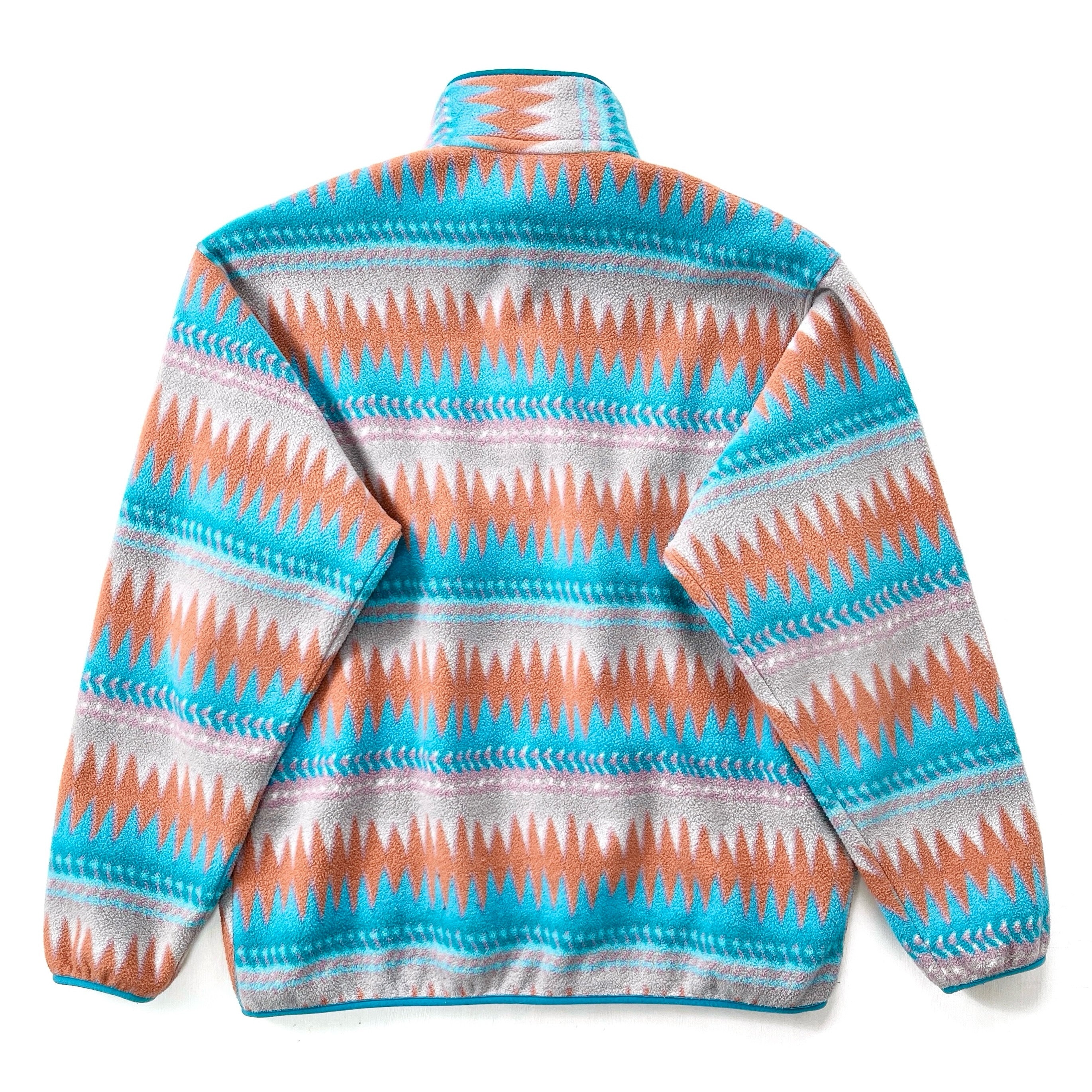 2017 Patagonia Printed Synchilla Snap-T, Laughing Waters (L/XL)