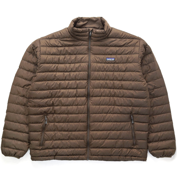 2011 Patagonia Lightweight Ripstop Polyester Down Jacket, Walnut Brown (XXL)