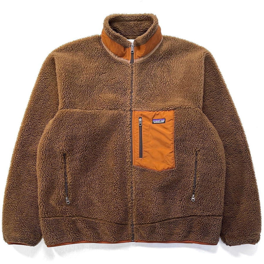 2009 Patagonia Classic Retro-X Fleece Jacket, Henna Brown (XXL)