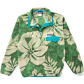 2015 Patagonia Printed Synchilla Snap-T, Spice Garden: Green (M)